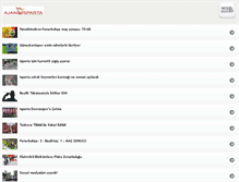 Tablet Screenshot of ajansisparta.net